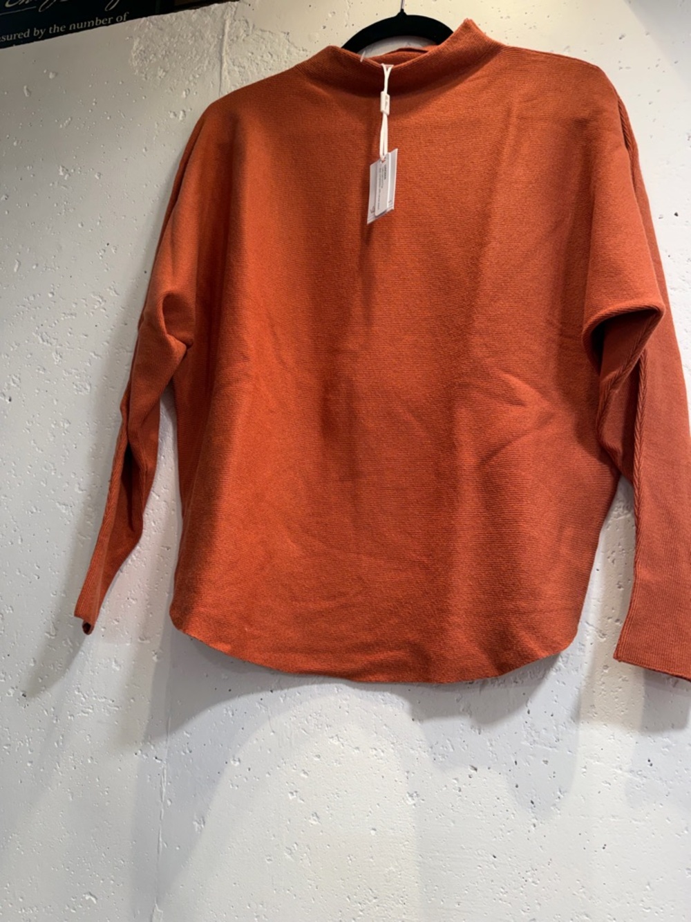 Women’s Crewneck Sweater in Burnt Orange